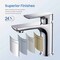 Kibi Tender Single Handle Bathroom Vanity Sink Faucet with Pop Up Drain C-KBF1019CH-KPW100CH - alternate 5